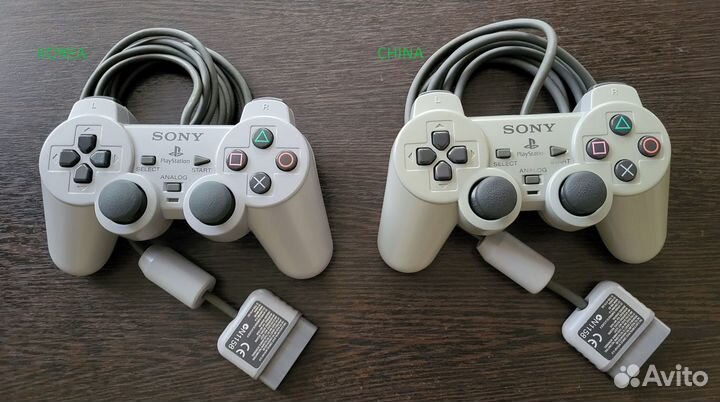 Оригинальный джойстик (геймпад) PS1 PlayStation