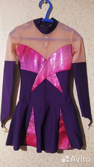 Купальник для художественной гимнастики на 4-6лет