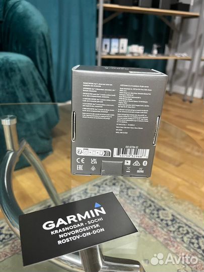 Часы Garmin Venu 3 Slate Black Leather, 45 mm