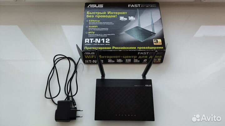 Wi-fi роутер Asus RT N12