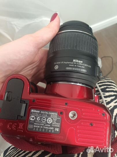 Фотоаппарат nikon d3100