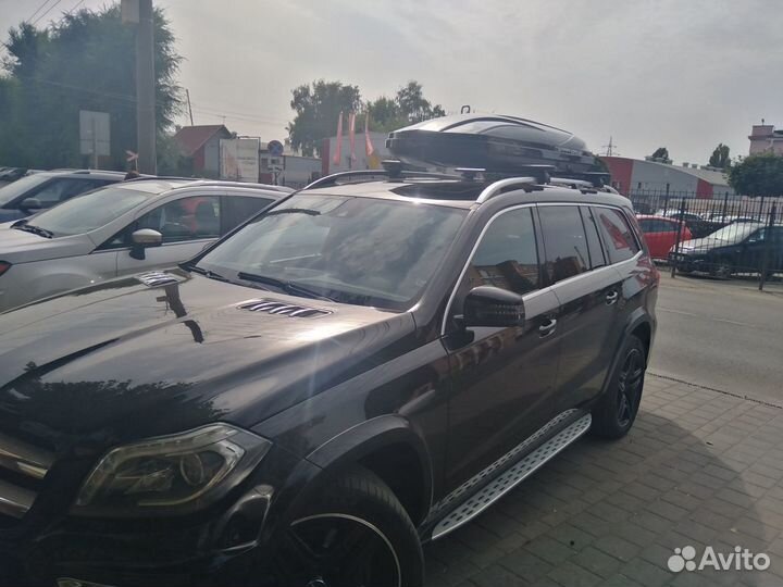 Бокс Terra Drive 500 черный глянцевый на Мерседес