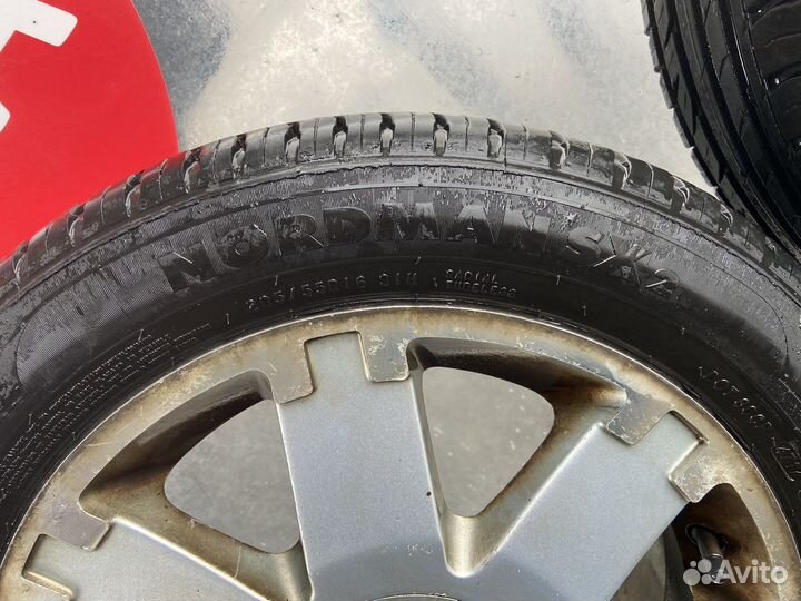 Диски от ford mondeo 3 r16 + резина