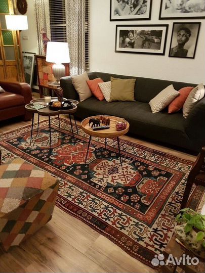 Ковер шерсть новый