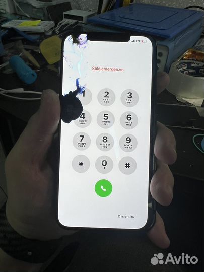 Замена стекла дисплея