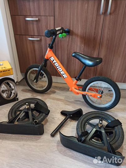 Беговел strider + допы