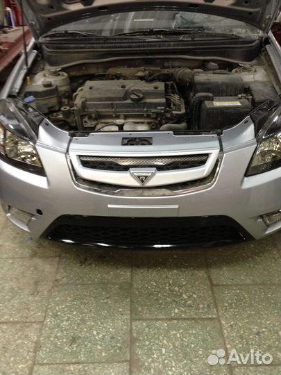 Решётка радиатора для KIA Rio 06-09 Тюнинговая