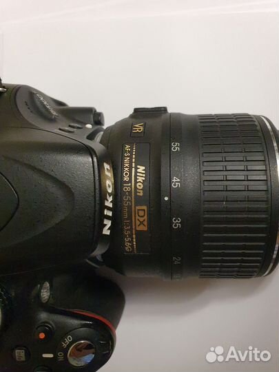 Зеркальный фотоаппарат Nikon D5100