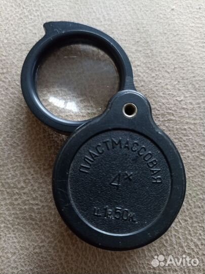 Лупа раскладная 4х, СССР