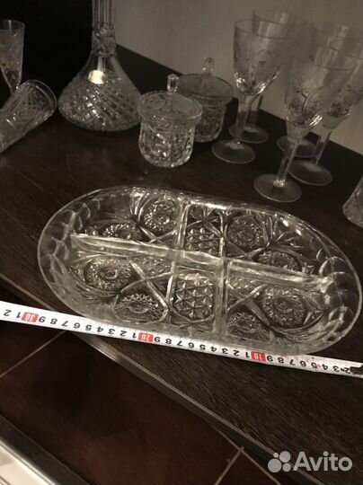 Хрусталь СССР Ваза хрустальная из СССР