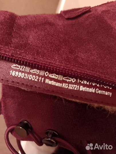 Полусапожки женские размер 40, новые Германия