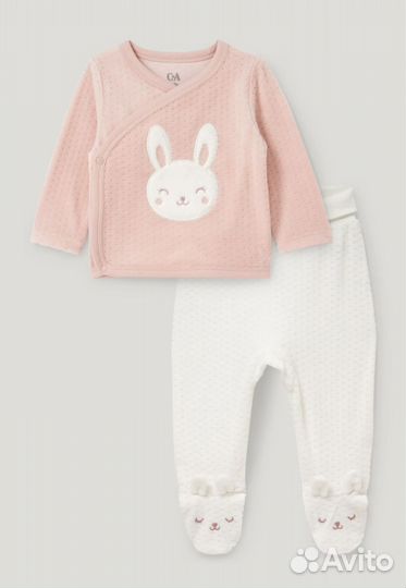 Комплект для новорожденной девочки C&A 62