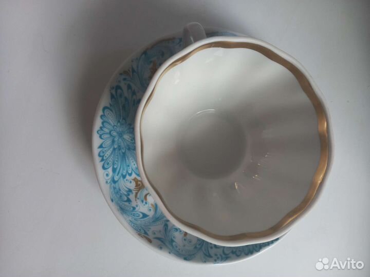 Чайная пара Жар-птица лфз СССР