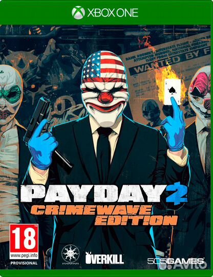 Payday 2. Crimewave Edition Xbox One/Series X, анг