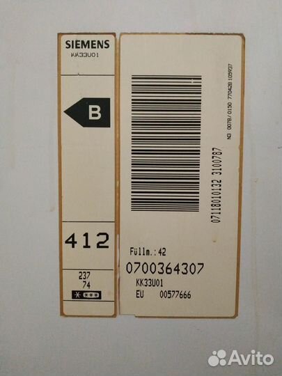 Холодильник Siemens