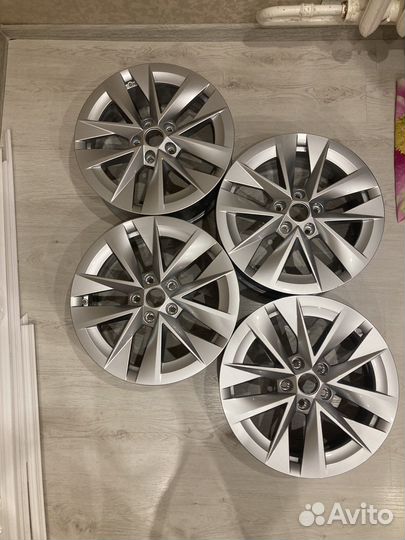Диски литые Skoda Octavia A7