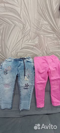 Джинсы на девочку