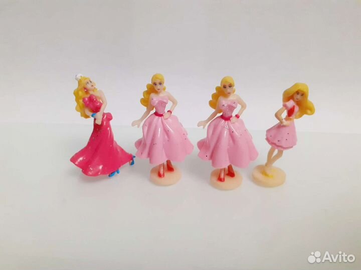Игрушки из киндера принцессы, барби, девочки