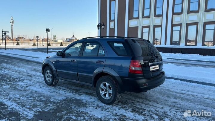 Kia Sorento 2.5 AT, 2004, 366 400 км