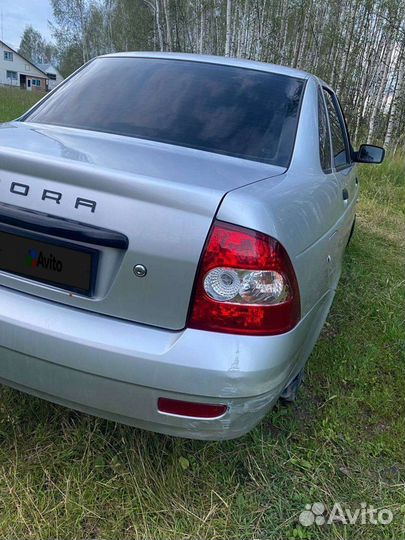 LADA Priora 1.6 МТ, 2008, битый, 160 000 км