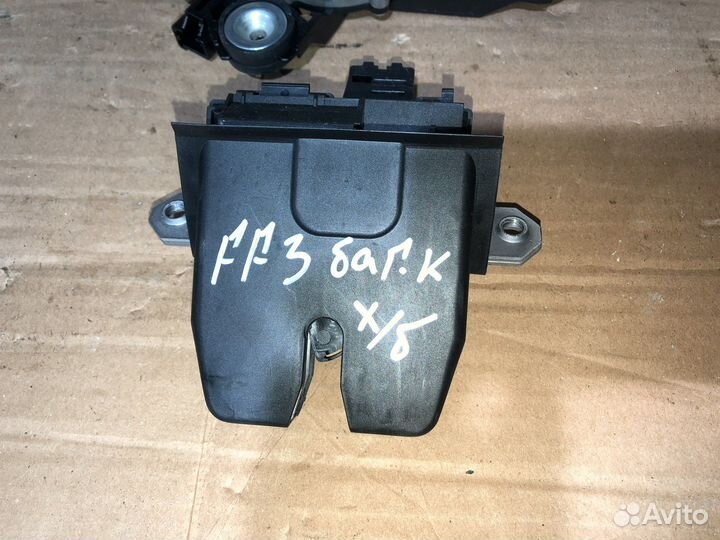 Электрооборудование двери багажника ford focus 3