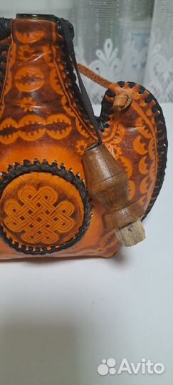 Фляга турсук Киргизия и статуэтки