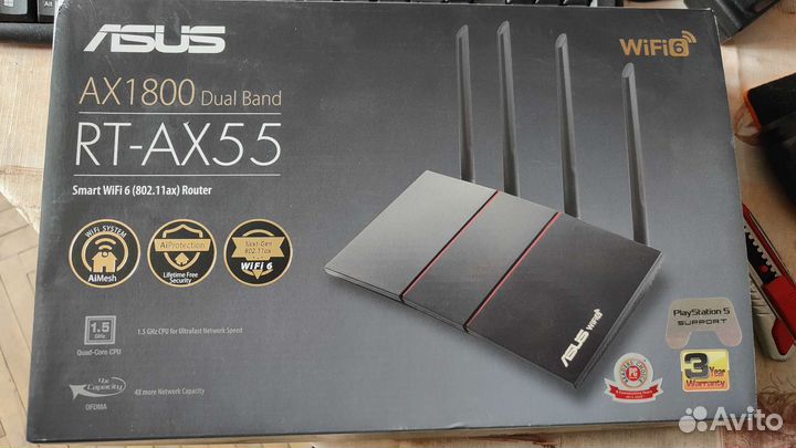 Роутер Asus RT-AX55