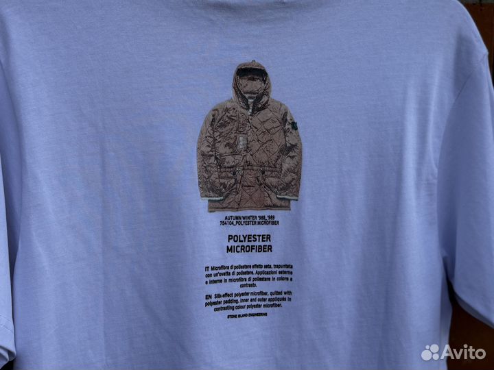 Хлопковая футболка Stone Island x archivio