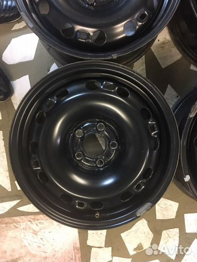 Диски штампованные r15 на поло рапид