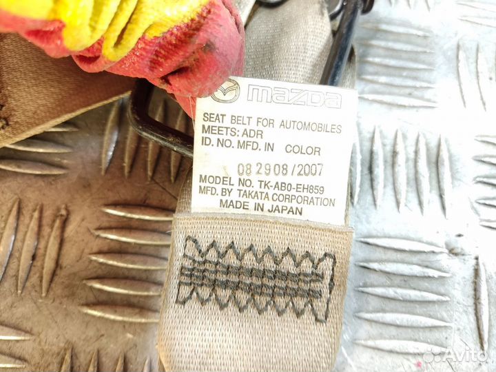 Ответная часть ремня безопасности Mazda Cx7 2007-2