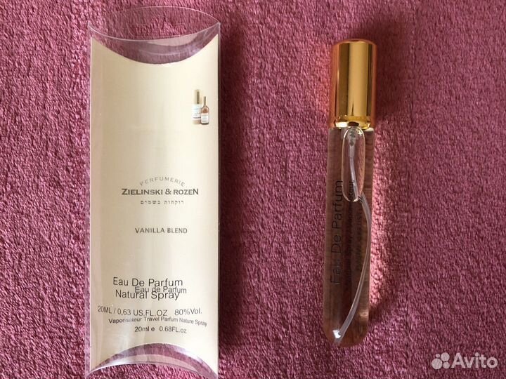 Духи в капсуле Zielinski & Rozen Vanilla Blend