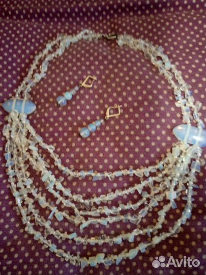 Колье и серьги