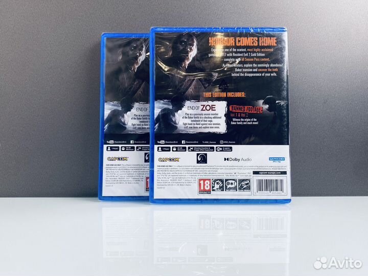 Resident Evil 7 Gold Edition PS5 диск (новый)