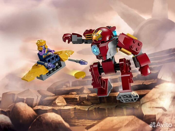 Новый Lego 76263 Халкбастер против Таноса