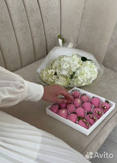 Клубника в шоколаде набор с доставкой