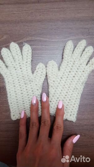 Пуховые перчатки