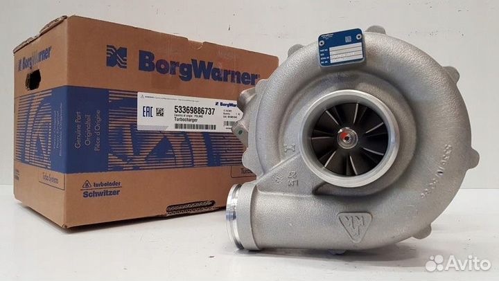 Турбокомпрессор BorgWarner 53369886737 новый
