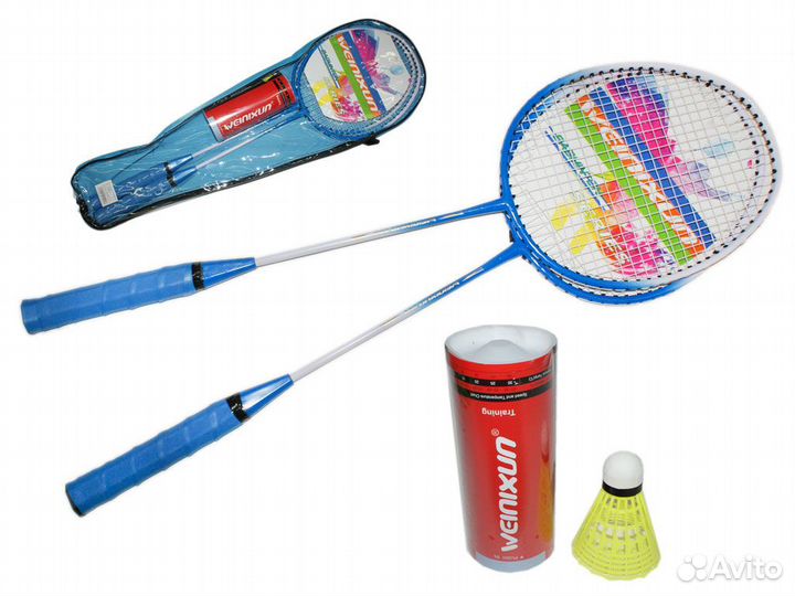Набор для бадминтона с воланчиками