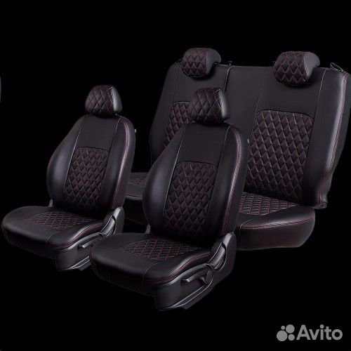 Чехлы на сиденье Renault Duster 01.2010-2014г, Nis