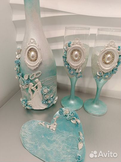 Свадебные аксессуары на стол