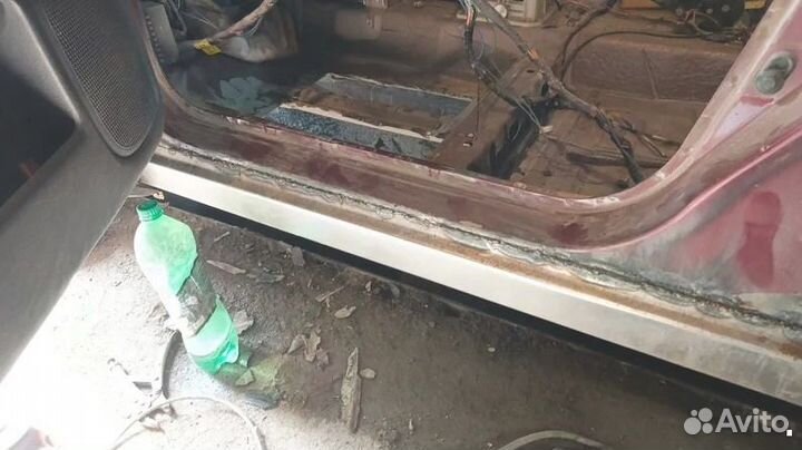 Пороги для Toyota Yaris 1