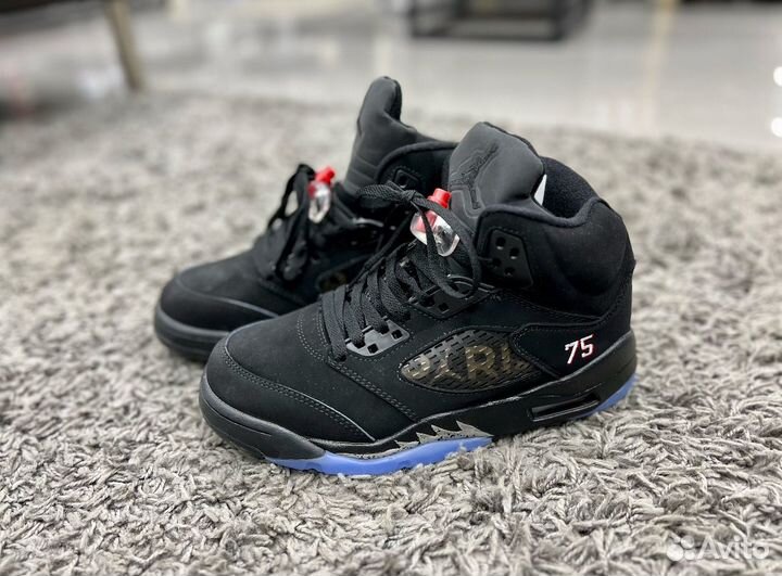 Кроссовки Air Jordan 5 x PSG (премиум)