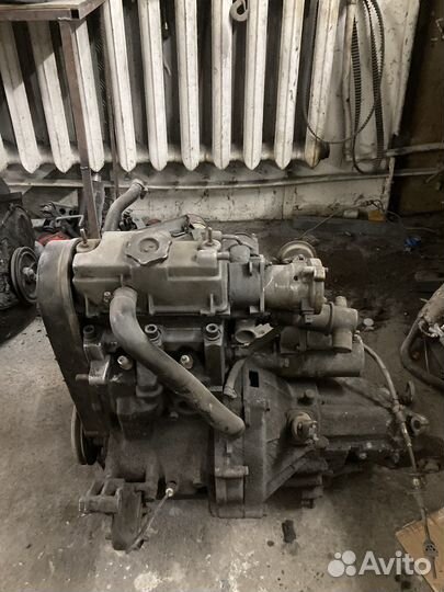 Двигатель ока с коробкой