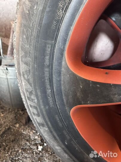 Колеса резина диски в сборе R18 летнее