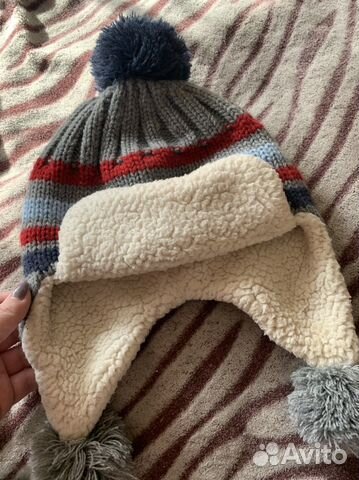Шапка для мальчика размер 52-53