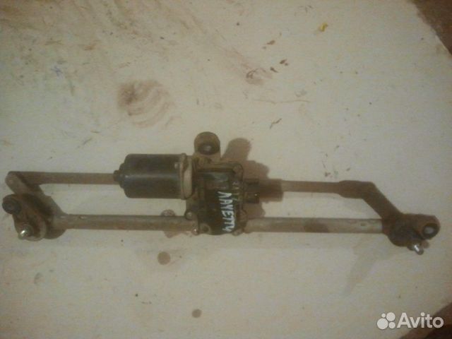 Трапеция стеклоочистителя моторчик Шеврел Лачетти