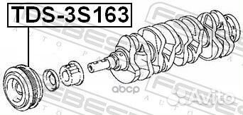 Шкив коленвала TDS-3S163 TDS-3S163 Febest