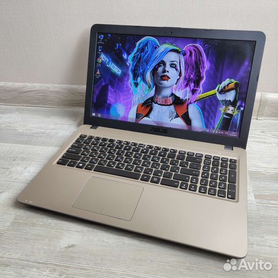 Ноутбук asus/SSD/AMD Radeon R2/хороший аккумулятор