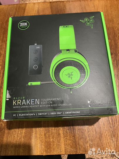 Игровые наушники razer kraken