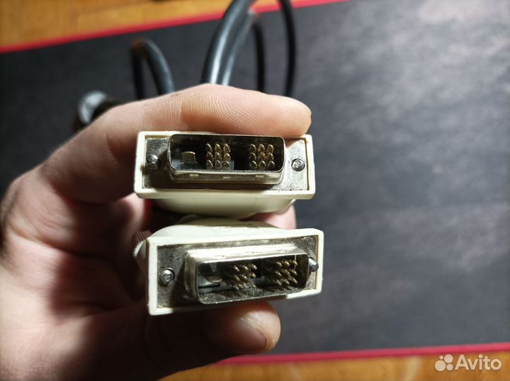 Кабель dvi d